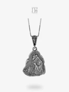 Pendente donna argento 925 Magna Grecia San Francesco da Paola MGK4219V