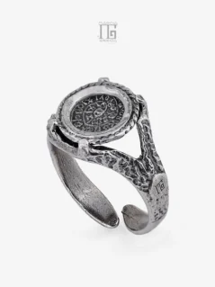 Anello donna argento 925 Magna Grecia Disco di Festo MGK4245V