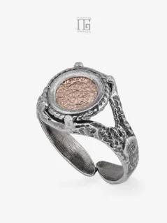 Anello donna argento 925 Magna Grecia Disco di Festo MGK4250V