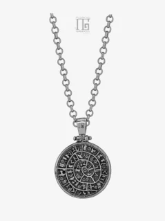 Pendente donna argento 925 Magna Grecia Disco di Festo MGK4242V