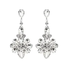 Orecchini donna Ottaviani zirconia bianchi 500833O