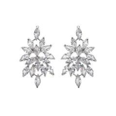 Orecchini donna Ottaviani zirconia bianchi 500787O