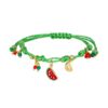 Bracciale argento charm anguria Nivy BARP0646GRE
