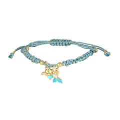 Bracciale argento charm coda pesce Nivy BARP0649GT