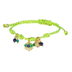 Bracciale argento charm occhio di Medusa Nivy BARP0653GLG