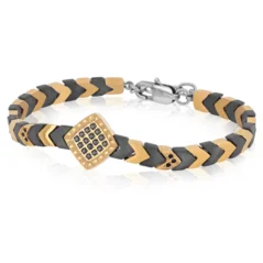 Bracciale uomo acciaio Aukai Goyate