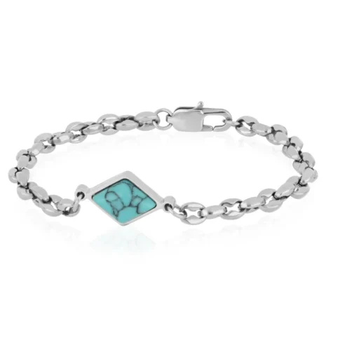 Bracciale uomo acciaio Tauri Goyate