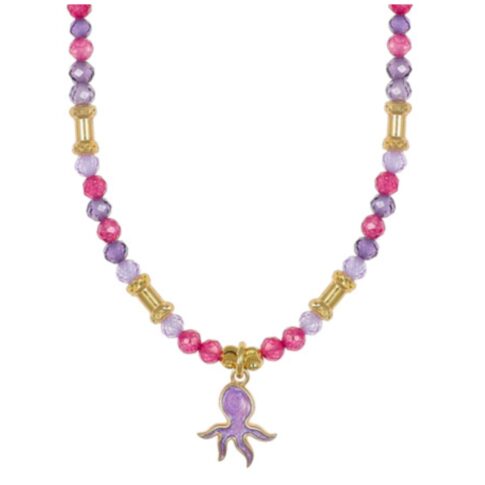 Collana argento charm polipo Nivy CARP1028GV
