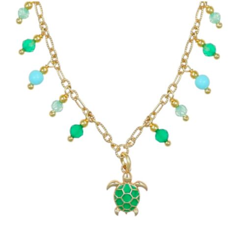 Collana argento charm tartaruga Nivy CARP1030GLG