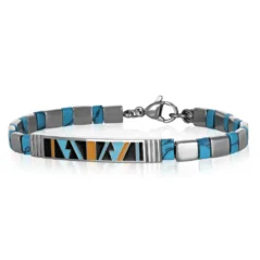 Bracciale uomo acciaio Nylor Goyate BACM0928ST