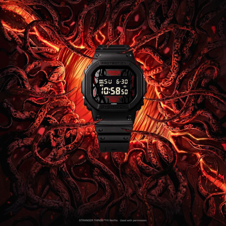 Casio G-Shock DW-5600EP-4ER Orologio Uomo Al Quarzo - Cassa E Bracciale In Resina Rossa, Quadrante Digitale Nero, 20 ATM - 3